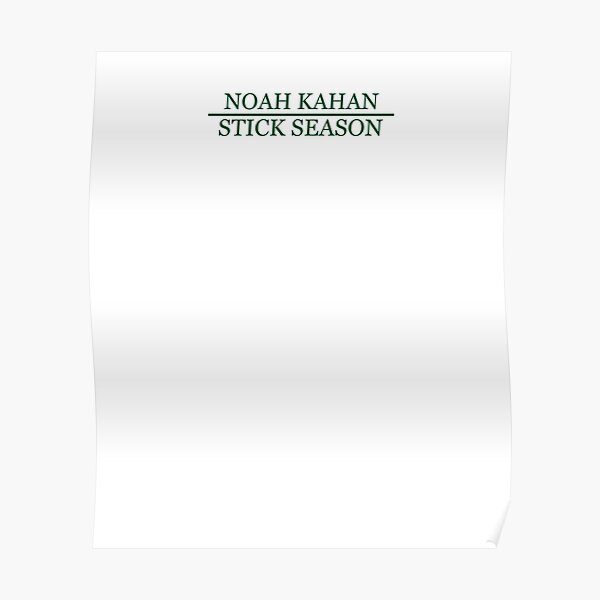 Noah Kahan Poster RB1508 product Offical noah kahan Merch