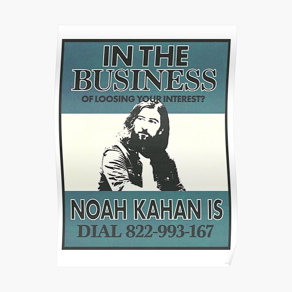 Noah Kahan Poster Poster RB1508 product Offical noah kahan Merch