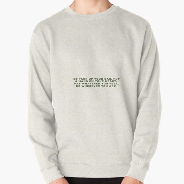 We'll all be here forever noah kahan  Pullover Sweatshirt RB1508 product Offical noah kahan Merch