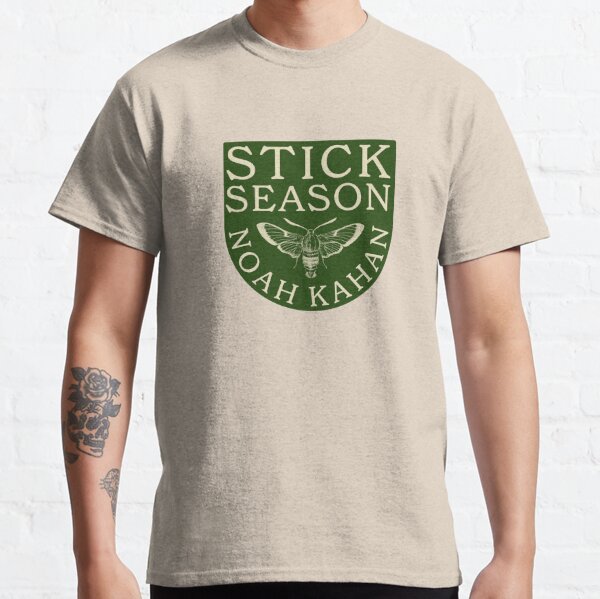 Noah Kahan Stick Season Badge | Green Classic T-Shirt RB1508 product Offical noah kahan Merch