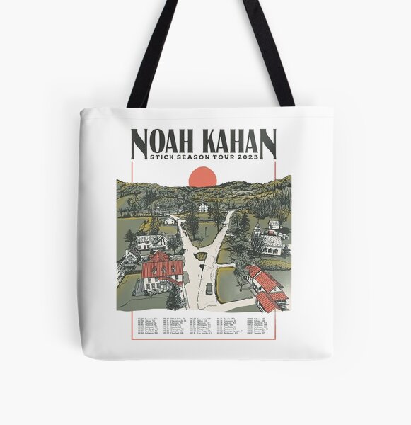 Noah Kahan Stick Season All Over Print Tote Bag RB1508 product Offical noah kahan Merch
