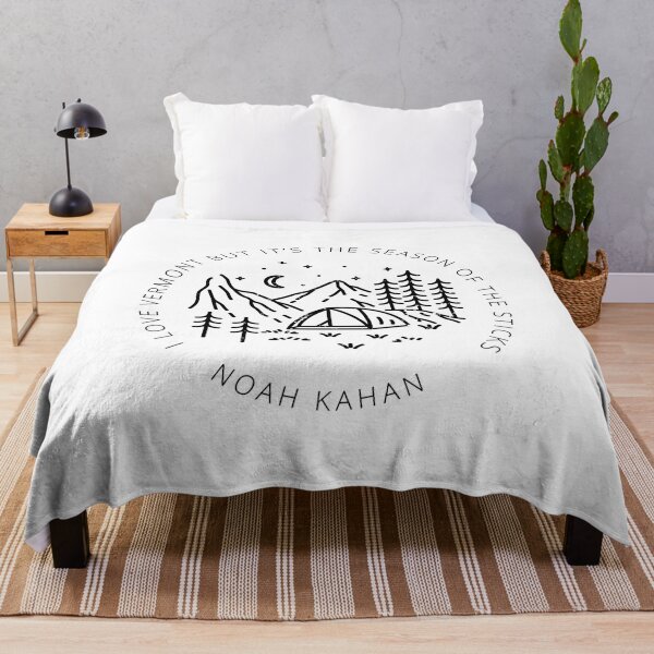 Noah Kahan Stick Season Throw Blanket RB1508 product Offical noah kahan Merch