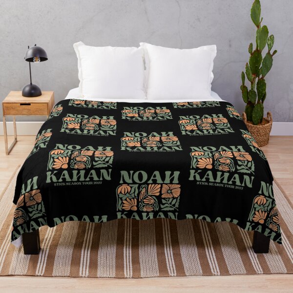 Floral Noah Kahan Throw Blanket RB1508 product Offical noah kahan Merch