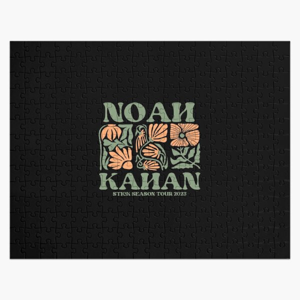 Floral Noah Kahan Jigsaw Puzzle RB1508 product Offical noah kahan Merch