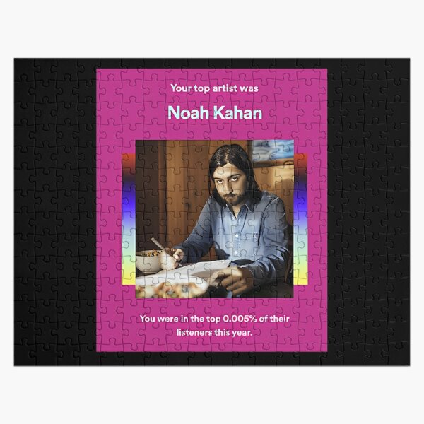 noah kahan spotify wrapped Jigsaw Puzzle RB1508 product Offical noah kahan Merch